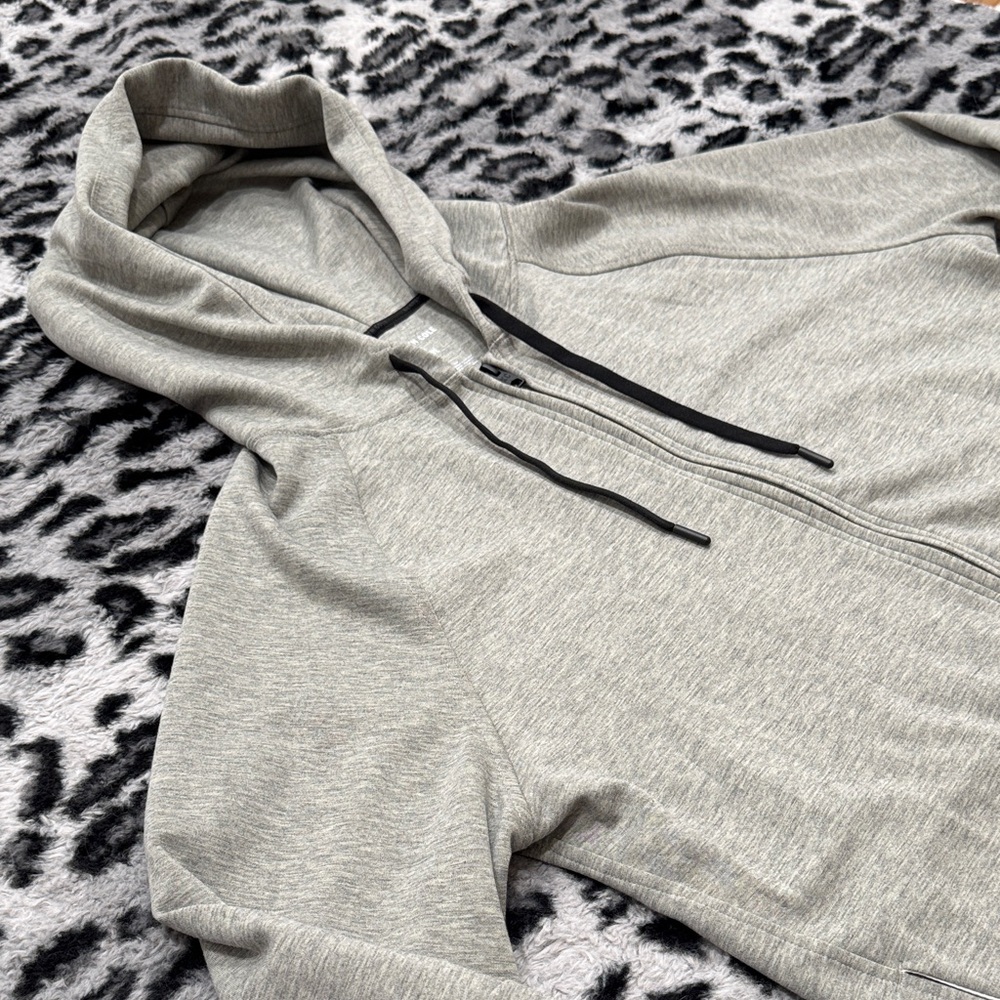 Kenneth Cole Light Gray Zip-Up Hoodie - Picture 3 of 7